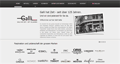 Desktop Screenshot of galli.ch